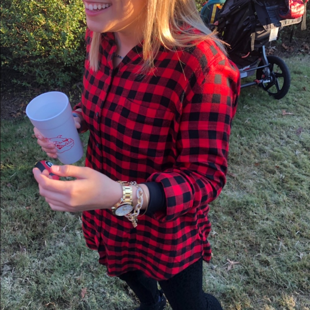Black and Red flannel